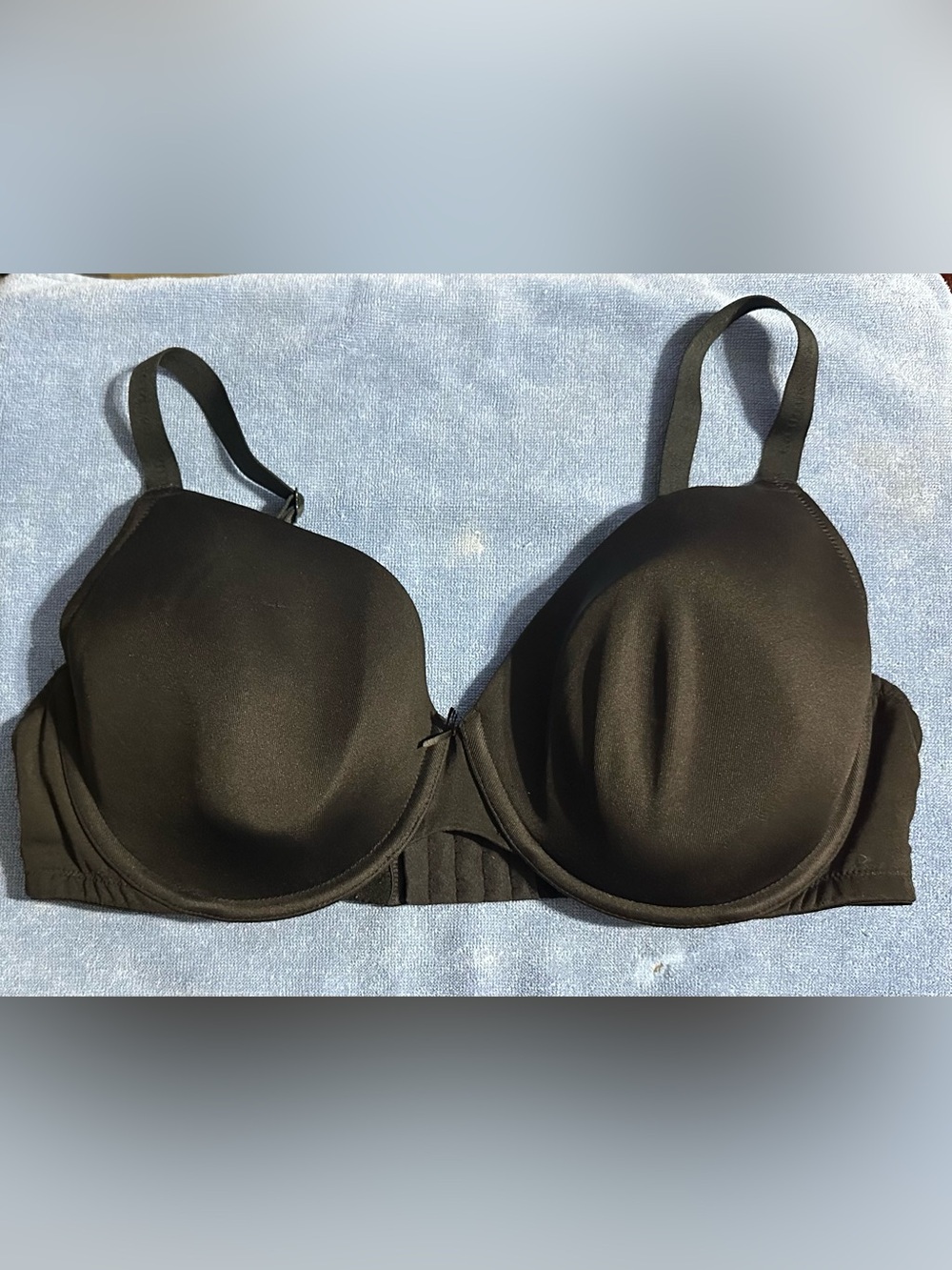 Lane Bryant Cacique Lightly Lined T-Shirt Bra Black 42DD